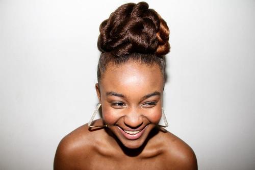Haitian  
French 
African
Native American
 I mostly model, but I also write poetry, dance, sing, and do styling.