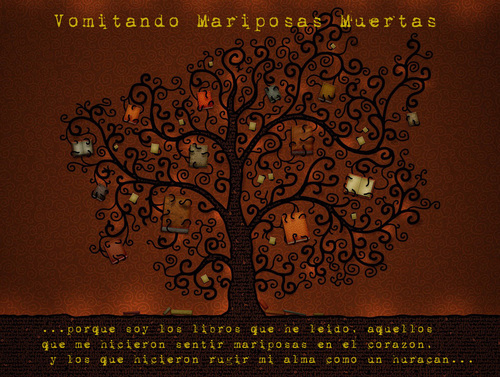 Soy los libros que he leído, aquellos que me hicieron sentir mariposas en el corazón e hicieron rugir mi alma como un huracán.