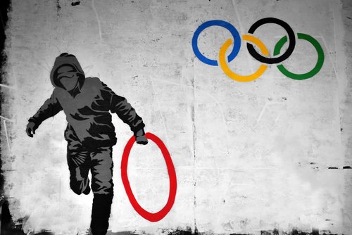 Banksy rebel, free spirit artist and canvas revolutionist.. #beatbanksy