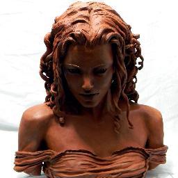 Sculptress, specialising in memorial and caricatured sculpture.