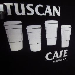 TuscanCafeNY's profile picture. We host shows, open mics & movie nights. Great Coffee & a great environment w/ homemade baked goods & soups!
