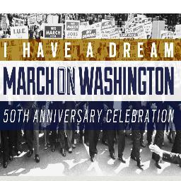 Official Twitter account for the 50th Anniversary of the March on Washington / I Have a Dream Aug. 21 - 28 2013.  The Coalition for Jobs, Justice and Freedom