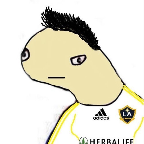 I am ze bst strikr evr i ply fur boyhud team LA Galaxy bar! I um KIANO (Original Toon)
*not affiliated with Robbie Keane*
