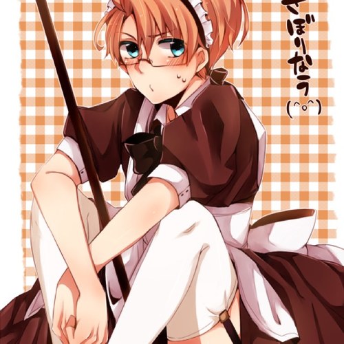 Sup dudes! Its America. I'm a maid now so, I have to do everything you tell me too.((RP [-18+] Uke))