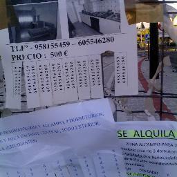 http://t.co/CH87PHPuPC es una web de anuncios gratuitos para alquilar o encontrar pisos y habitaciones para estudiantes en Granada. Desempapela tu ciudad.