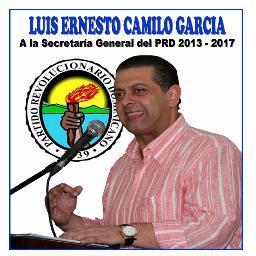Equipo de trabajo para la Secretaría General del PRD, deL Lic. Luis Ernesto Camilo del sector Buenos Aires de Herrera