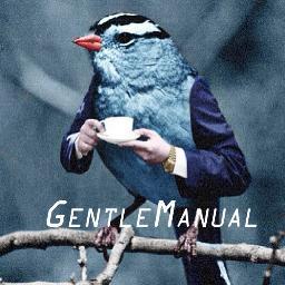 GentleManual - your daily source of inspiration.
Style - Fashion - Luxury - Cars - Design - and many others. find us at http://t.co/w4GkEcxpI5
