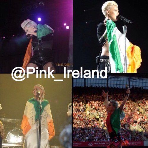 Pink_Ireland's profile picture. Fan page for Alecia Beth Moore but u might know her as P!NK Seen @pink for the first time on 12th April 2013 / BEST NIGHT OF MY LIFE #ThankYouPink