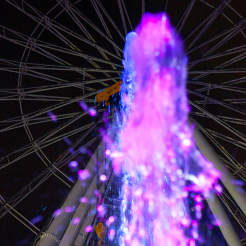Fuente Monumental, musical, danzarina, La estrella de Puebla by EcofenixFuentes