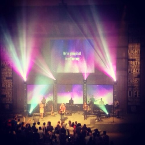 We are the worship band that plays EVERY Sunday night at Broadway church in Vancouver B.C.