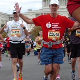 JustOnly8's profile picture. Retired Chicago area CPA, currently a former marathon runner. Diagnosed with Parkinson’s in 2021, working on getting back to running.