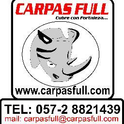 EXPERTOS EN CARPAS MOVILES, INDUSTRIALES, EVENTOS, ALMACENAMIENTO, TOLDOS, PARASOLES, MEMBRANAS ARQUITECTONICAS. Tel. 8821439-8852783