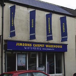 Jimsons are an Ilkeston-based retailer. We stock an extensive range of products including: hardware, household and carpets etc. Tel: 0115 9325512