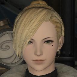 Inana Nammu on Excalibur
#FFXIV