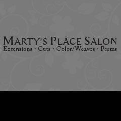Marty's Place is a hair salon and barber in Orem, Utah offering cuts, extensions, coloring, and weaves.