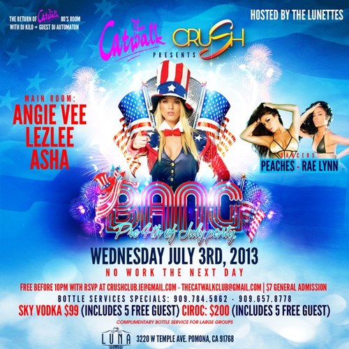 Crushclub340's profile picture. All girl parties, celebrity hosted events, high energy nightlife and the sexy sultry venues.