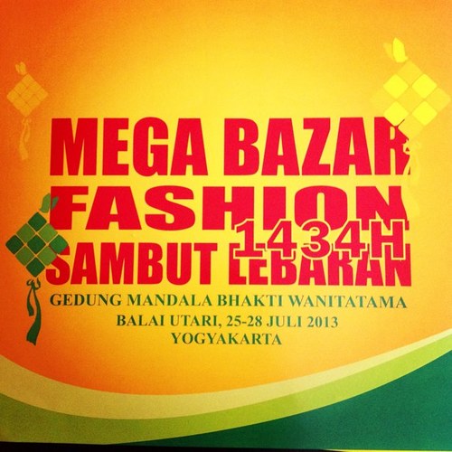 BundaKitagroup's profile picture. Ayo Rame Rame datang ke Bazzar Fashion Yogya,
25-28 Juli 2013 Wanitatama @Balai Utari,
Info stan 085643171019,pin285CD0D8