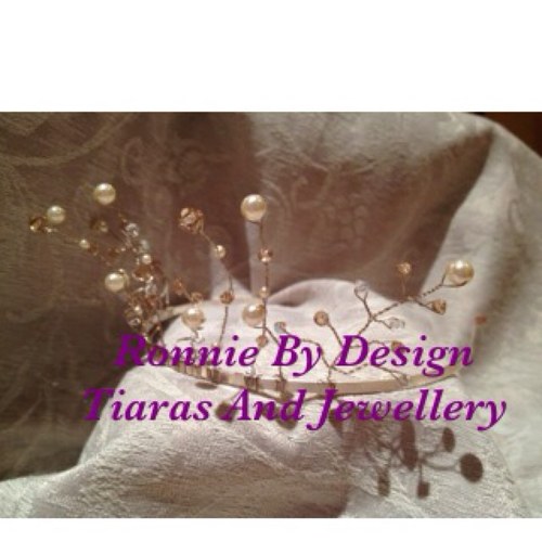 I Design and Make Tiaras, Fascinators, Hair Accessories, Jewellery and other small craft items e.g purses etc.