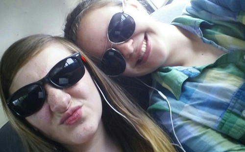 Hey! Who are we? Two normal teenage girls who follow back people! We also love One Direction! So that's all ya need to know!