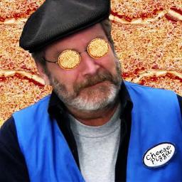Hey everybody I'm the pizzaman /}