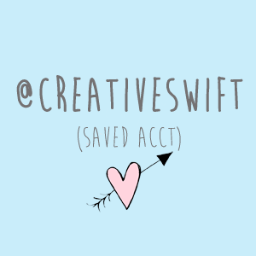 Follow @creativeswift for more free follows and trade follows!