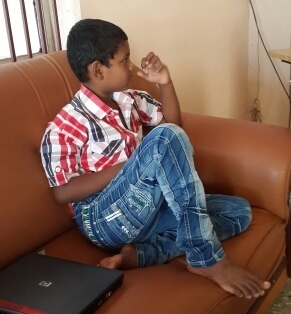 I am a student in Carmel Garden School, Coimbatore.