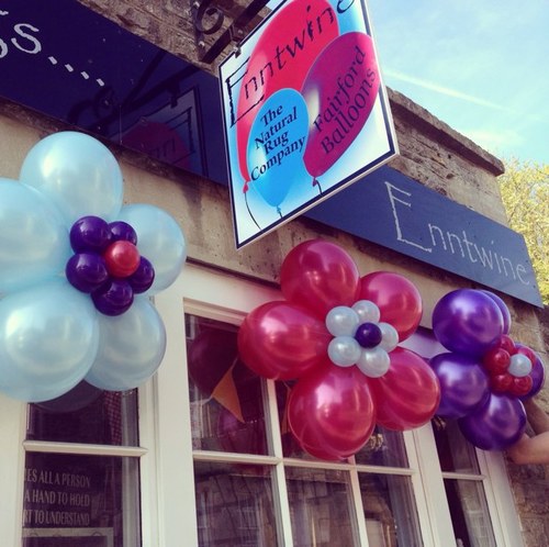 Welcome to Enntwine we sell gifts, balloons and lovely things from our little shop. New premises at 27a London Street Fairford!