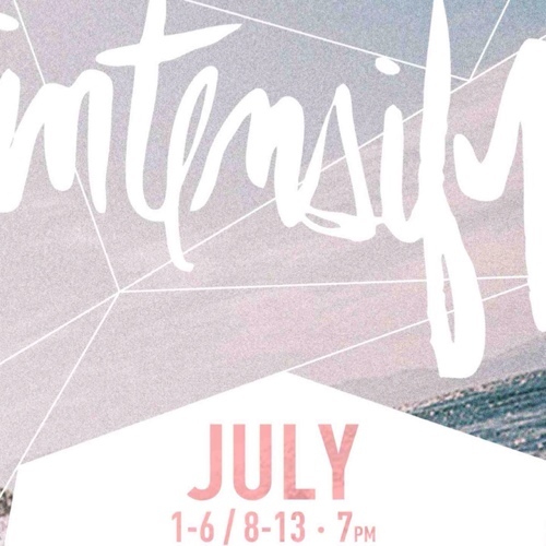 church camp on a WHOLE NEW LEVEL!
#INTENSIFY13
July 1-13 2013