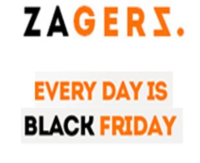 Follow us for new deals, and enjoyable content. Every day is Black Friday. Free Shipping. No Time Limits. That's Us. Email us at Info@Zagerz.com!