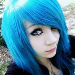 Bright blue cornish pixie, standing at a fierce feisty four inches. Slightly obssessed with shiny things. (RP OC)