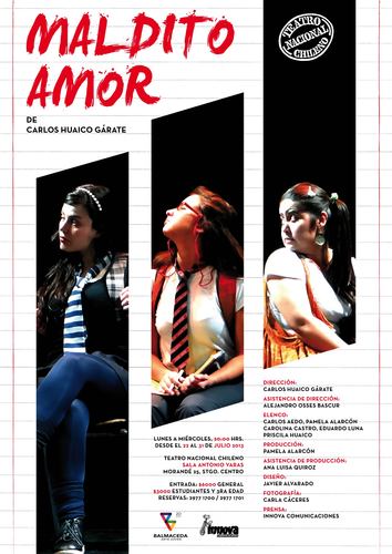 Obra de teatro, dirigida por Carlos Huaico Garate. Venta de funciones para colegios . Comunicarse a teatromalditoamor@gmail.com