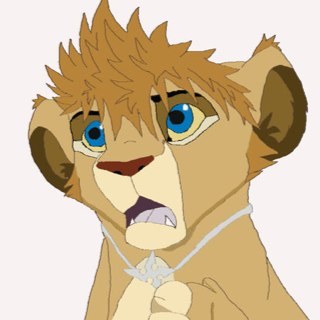 A nice lion who needs playmates! @SoraTheGreat is my best friend!