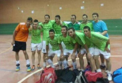 Equipo de futsal patrocinado por Taxi Manuel Torrado ubicado en la localidad de Ruecas