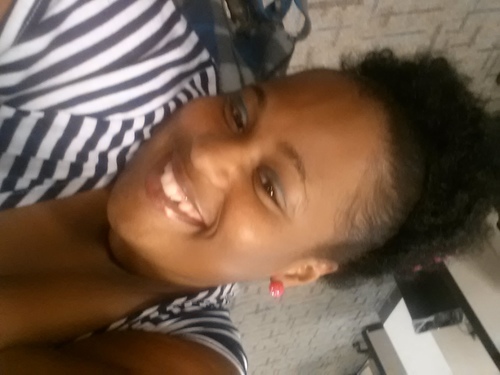 i learn to look at things and ppl and just smile