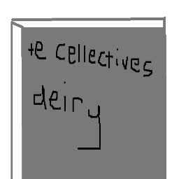 this iz the first deiry of the cellective