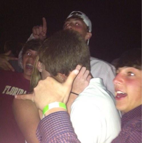 Tweet your makeouts at us and we will retweet.  
SBK13
