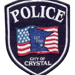 Official account of the Crystal (MN) Police Department. If you require police assistance please dial 911 - we cannot dispatch via Twitter.