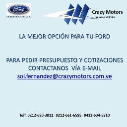 AGENTE AUTORIZADO FORD. CONTAMOS CON UNA GRAN VARIEDAD DE REPUESTOS AL MEJOR PRECIO DEL MERCADO