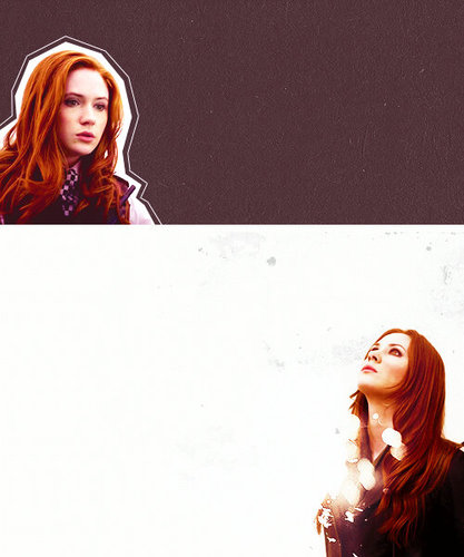 Amy Pond, también conocida como «La chica que esperó.» Primera acompañante del undécimo Doctor. Mujer de Rory Williams y madre de River Song. (1989-2012). [RP]