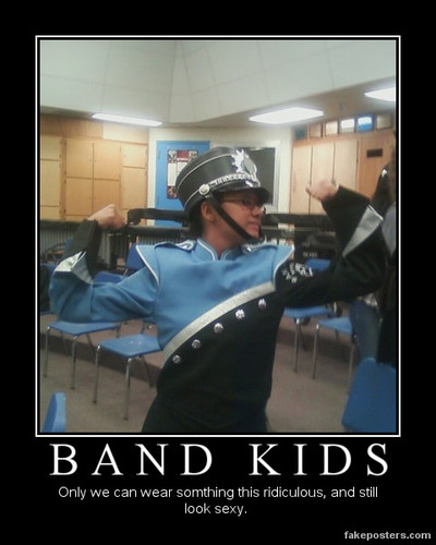 Devoted band kid. Saxophone player. Senior.