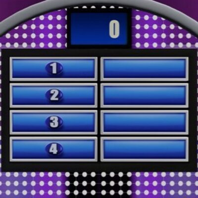 set up family feud game