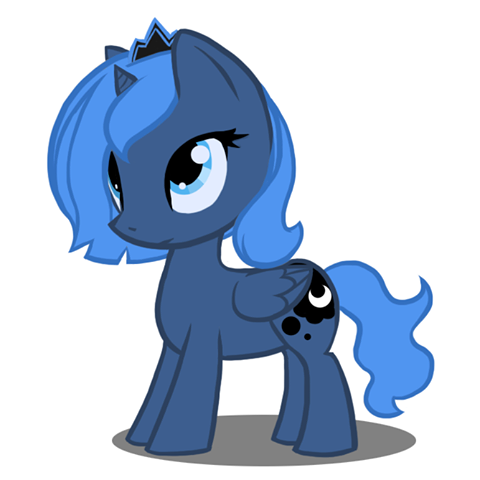 Iam Princess Luna.Princess of the night.my big sister is Tia(Princess Celestia).