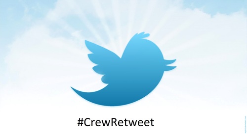 CrewRetweet's profile picture. Just tweet, we'll retweet :)
Need follow? Just mention