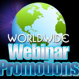 WWwebinars's profile picture. Let our Professional Marketing Team promote your product or service via webinars.