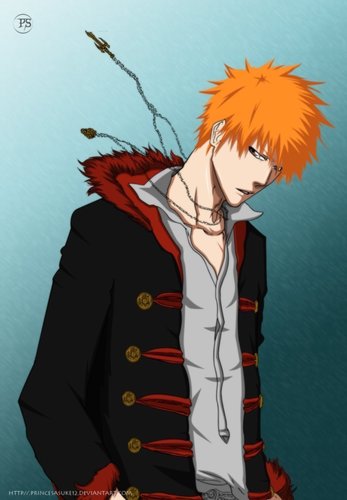 Yo. Ichigo Kurosaki da. I'm a substitute shinigami.  I'll protect my beloved ones.