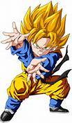 My name is goten my dad (goku) hes like the best fighter there is and one day im going to be stronger and my other friends we are called the Z Fighters