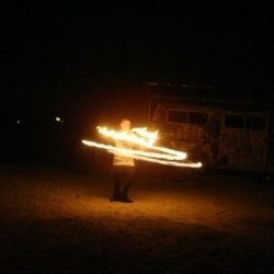 Fire Hooping Goddess