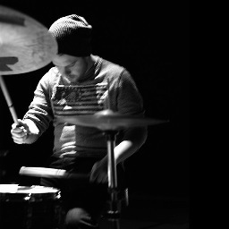 I play drums for the band Taddy Porter, and record music.
