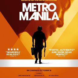MetroManilaMvie's profile picture. Sundance 2013 World Dramatic Audience Winner                                         by Sean Ellis
Starring Jake Macapagal, John Arcilla, Althea Vega
