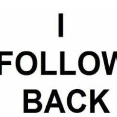 Follow back 100% :p